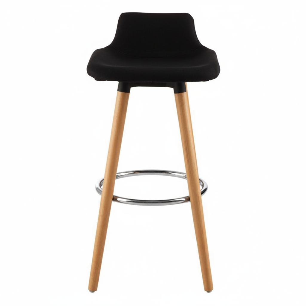 Stockholm Black Bar Stool