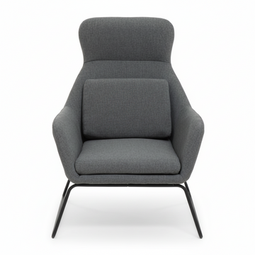 Stockholm Grey Fabric Chair