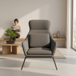 Stockholm Grey Fabric Chair