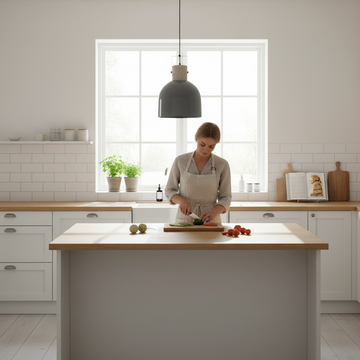 Stockholm Light Grey Pendant Light