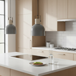 Stockholm Light Grey Pendant Light