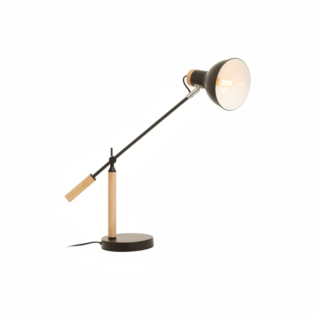 Stockholm Matte Black Table Lamp