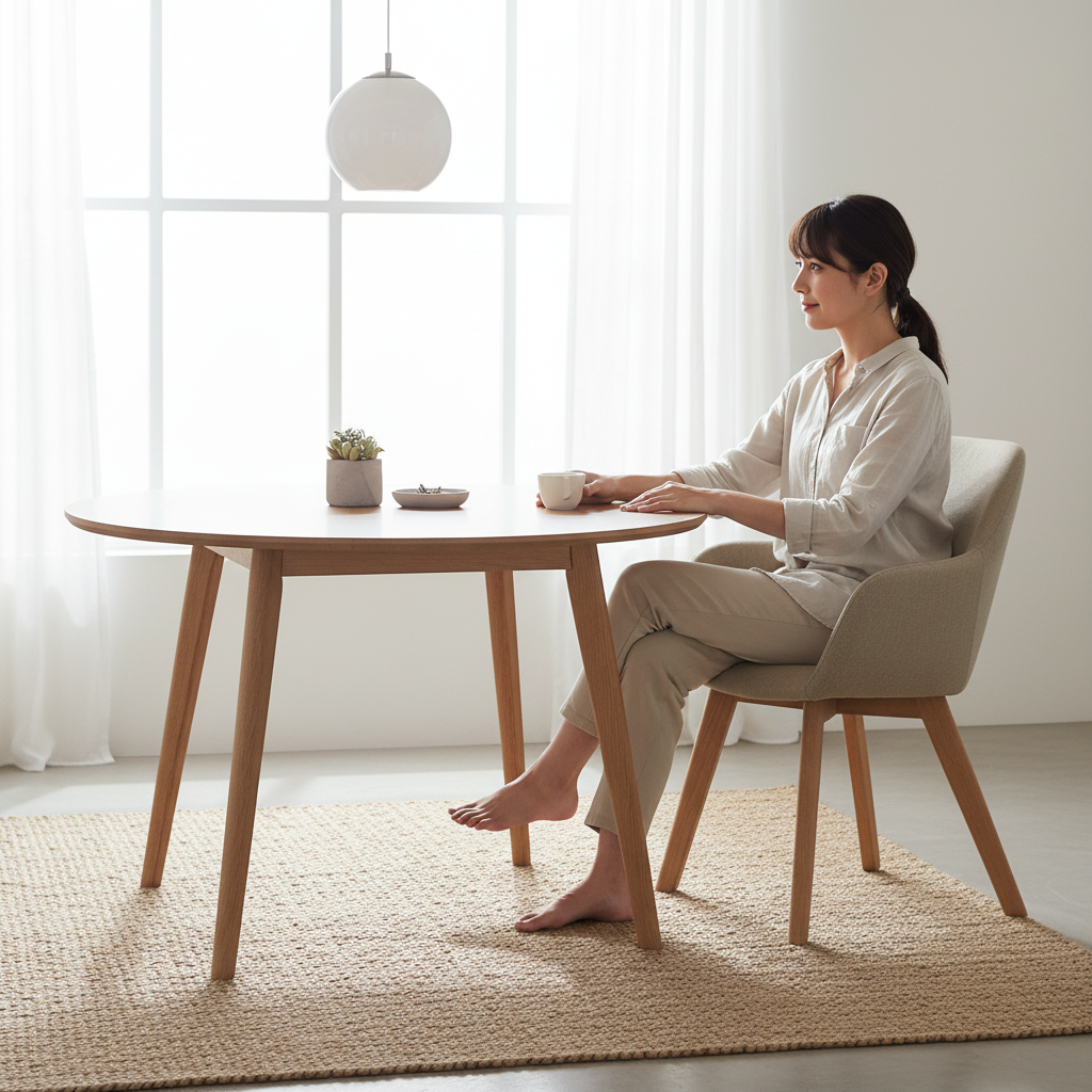 Stockholm Stone Fabric Dining Chair