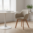 Stockholm Stone Fabric Dining Chair