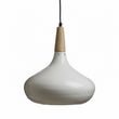 Stockholm White Curved Pendant Light