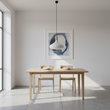 Stockholm White Curved Pendant Light
