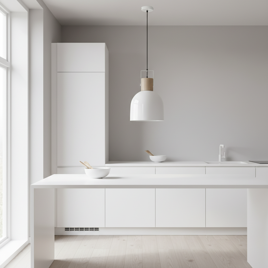 Stockholm White Pendant Light