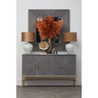 Suar Grey Wash Mango Wood Wall Mirror
