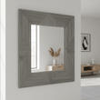 Suar Grey Wash Mango Wood Wall Mirror