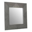 Suar Grey Wash Mango Wood Wall Mirror