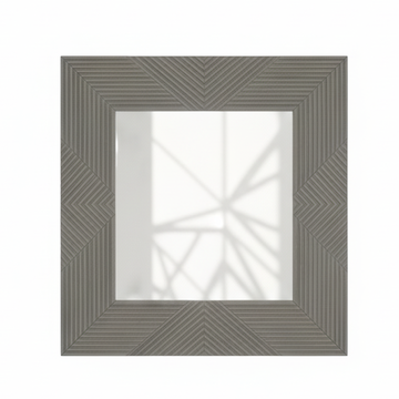 Suar Grey Wash Mango Wood Wall Mirror