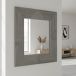 Suar Grey Wash Mango Wood Wall Mirror