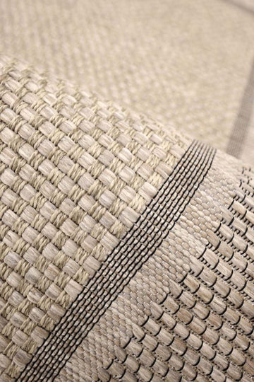 Summer Latte Border Rug ‚Äì Indoor/Outdoor