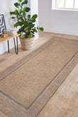 Summer Latte Border Rug ‚Äì Indoor/Outdoor
