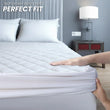 Superb Quilted Extra Deep Mattress Protector Microfibre Top for All Bed Sizes Premium Bedding Protection
