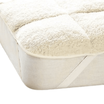 Supreme Comfort Extra Deep Dual - Sided Fluffy Teddy Mattress Topper for Warmth and Cooling OEKO - TEX Certified Fits Single Double King Super King