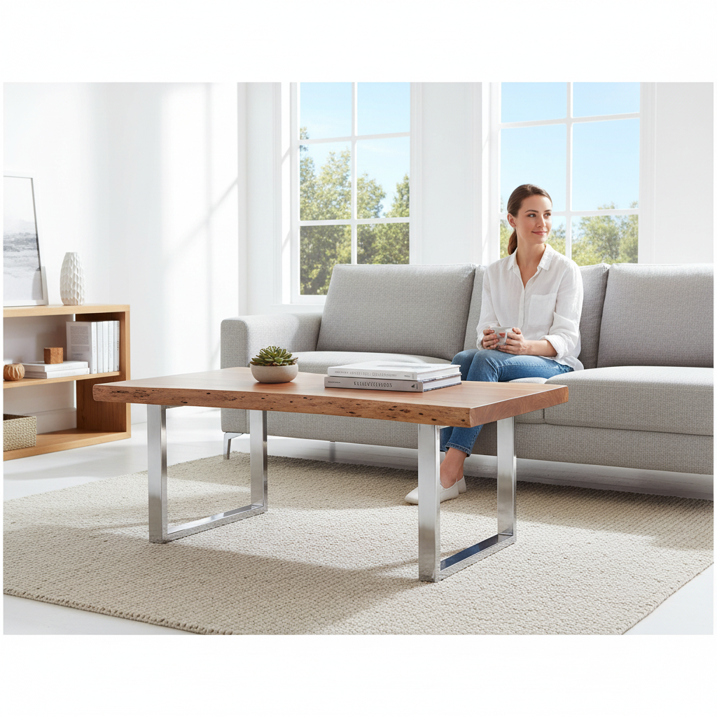 Surak Longan Wood Coffee Table