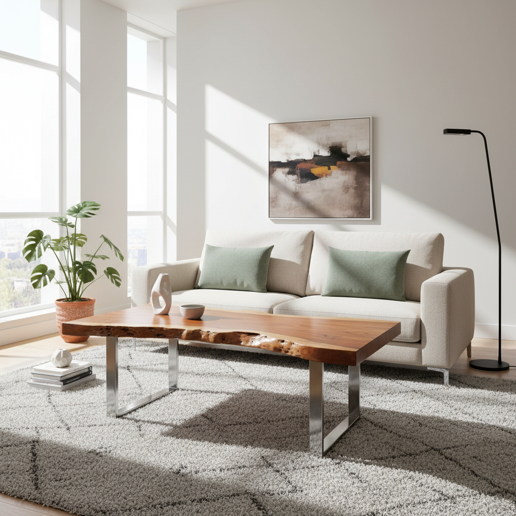 Surak Longan Wood Coffee Table