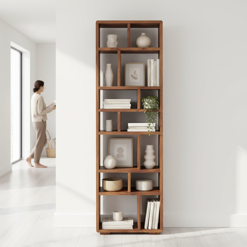 Surati Sheesham Wood Shelf Unit