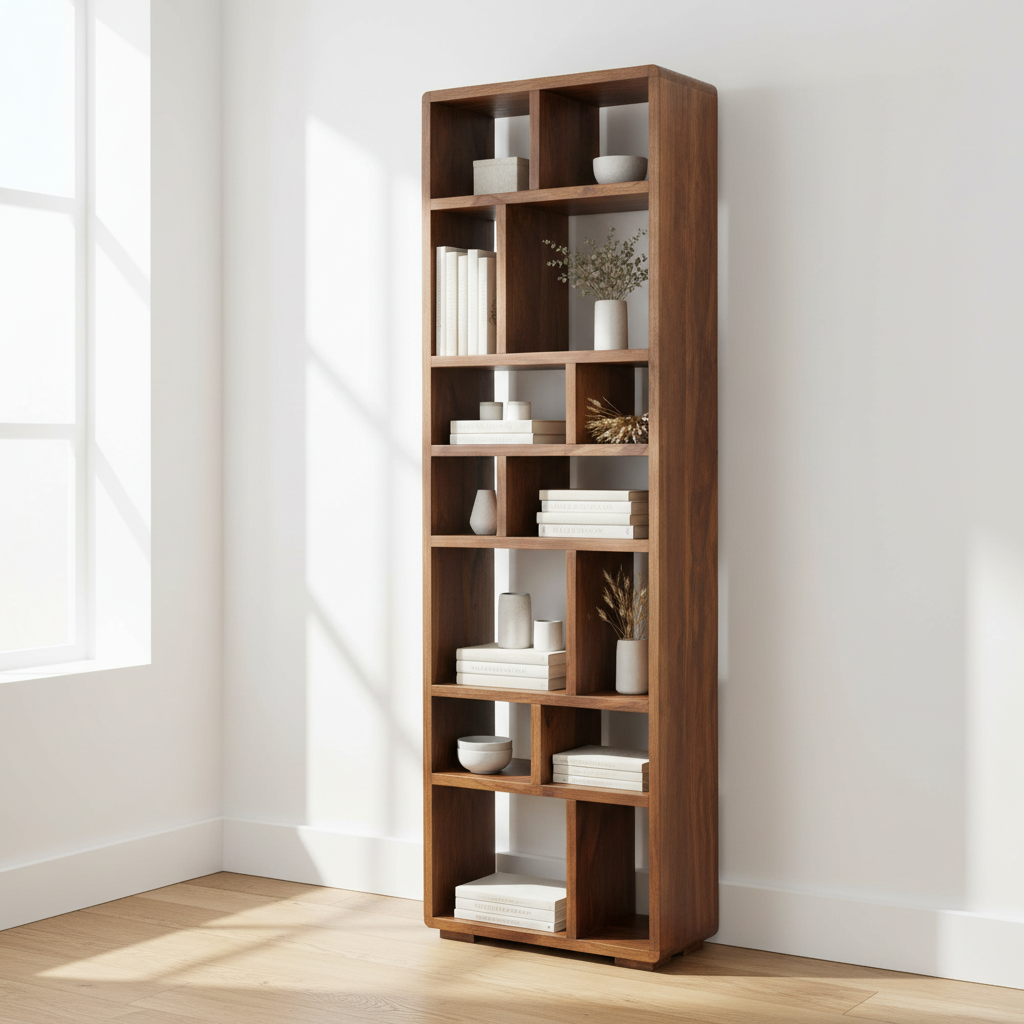 Surati Sheesham Wood Shelf Unit