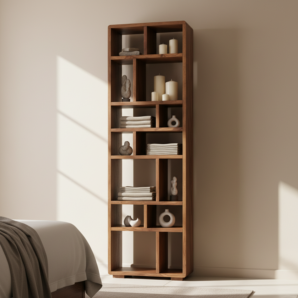 Surati Sheesham Wood Shelf Unit
