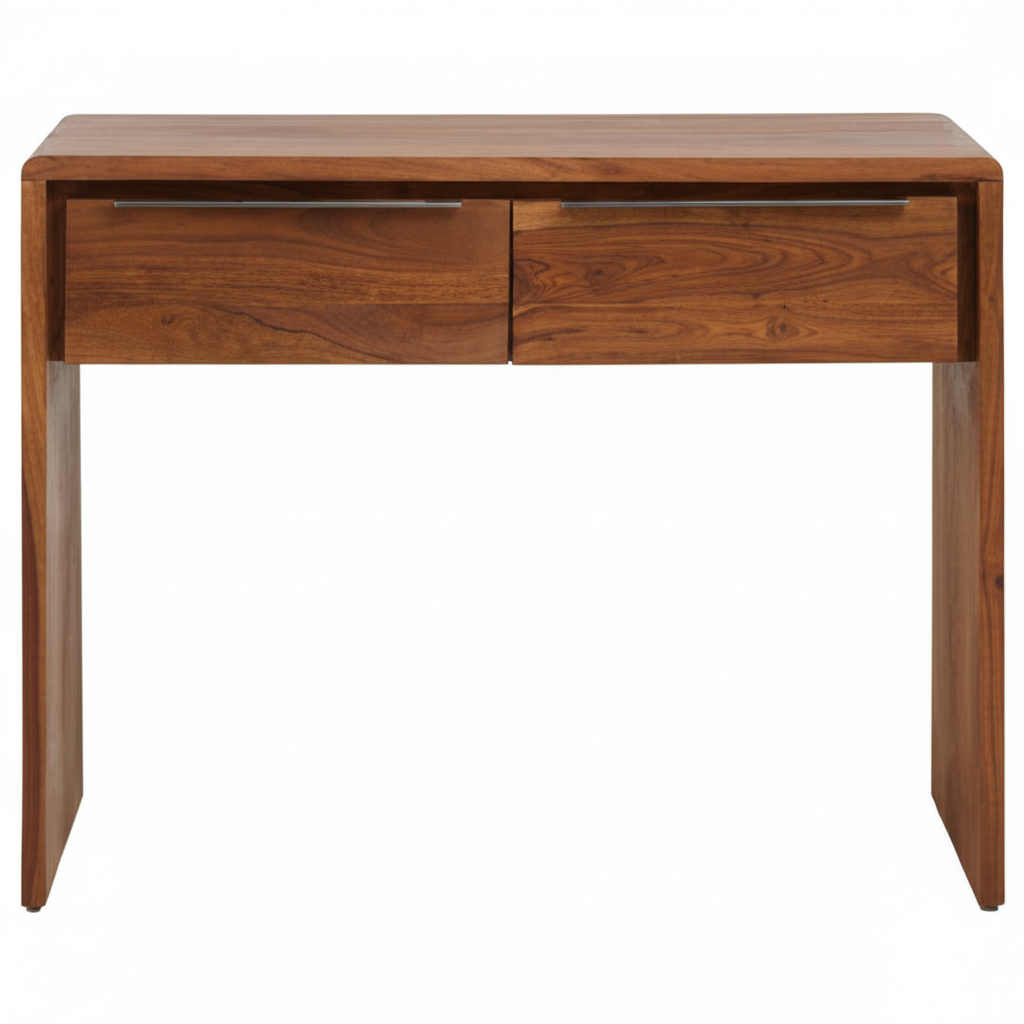 Surati Two Door Sheesham And Acacia Console Table