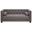 Surina 2 Seat Grey Fabric Sofa