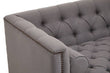 Surina 2 Seat Grey Fabric Sofa