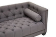 Surina 2 Seat Grey Fabric Sofa