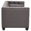 Surina 2 Seat Grey Fabric Sofa