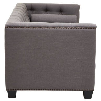 Surina 2 Seat Grey Fabric Sofa