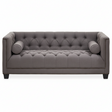 Surina 2 Seat Grey Fabric Sofa