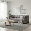 Surina 2 Seat Grey Fabric Sofa