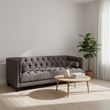 Surina 3 Seat Grey Fabric Sofa