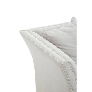 Sutton Two Seat Grey Fabric Sofa