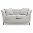 Sutton Two Seat Grey Fabric Sofa