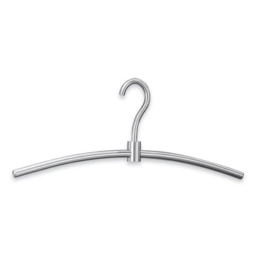 Swing Premium Brushed Steel Coat Hanger - Rotatable Design