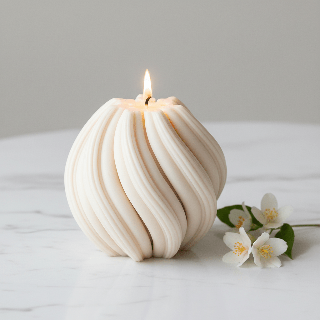 Swirl Scented Candle