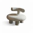 T Shapte Sheep Armchair, Cashmere wool