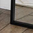Takara - Full Length Black Metal Rectangle Mirror - 180cm x 105cm