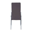 Tamzin Grey Velvet High Back Dining Chair