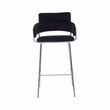 Tamzin Black Velvet Bar Chair