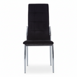 Tamzin Black Velvet High Back Dining Chair