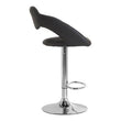 Taylor Grey Faux Leather Bar Chair