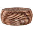 Templar Beaded Iron Copper Coffee Table