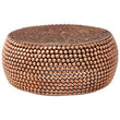 Templar Beaded Iron Copper Coffee Table