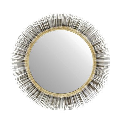 Templar Brass Finish Wall Mirror