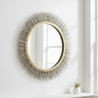 Templar Brass Finish Wall Mirror