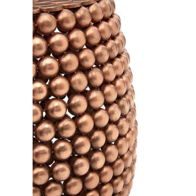 Templar Copper Finish Barrel Stool