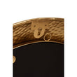 Templar Gold Finish Round Wall Mirror